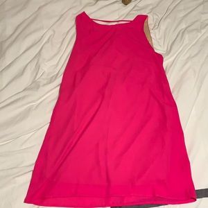 Backless Pink Dress Large